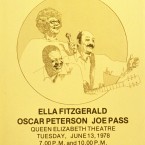 Ella Fitzgerald, Oscar Peterson, Joe Pass @ Queen Elizabeth Theatre