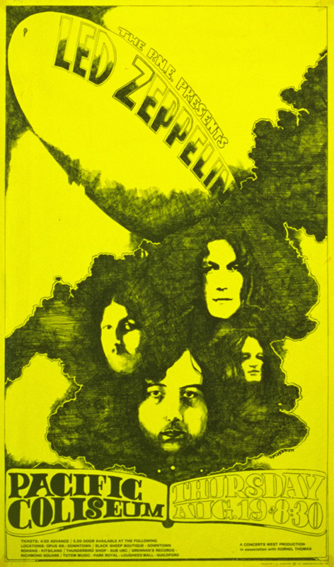 Led Zeppelin @ Pacific Coliseum