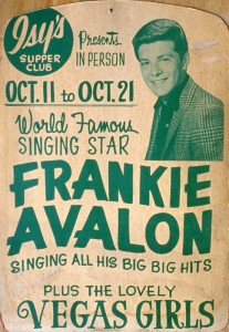 Frankie Avalon @ Isy's Supper Club
